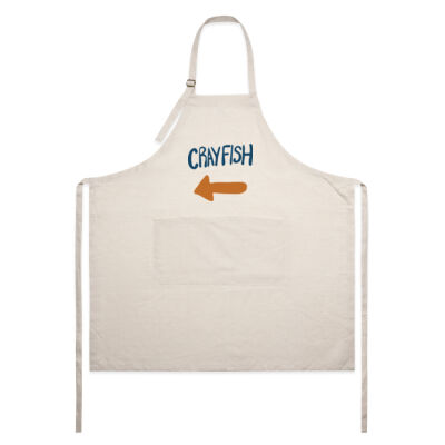 Crayfish Linen Apron Thumbnail